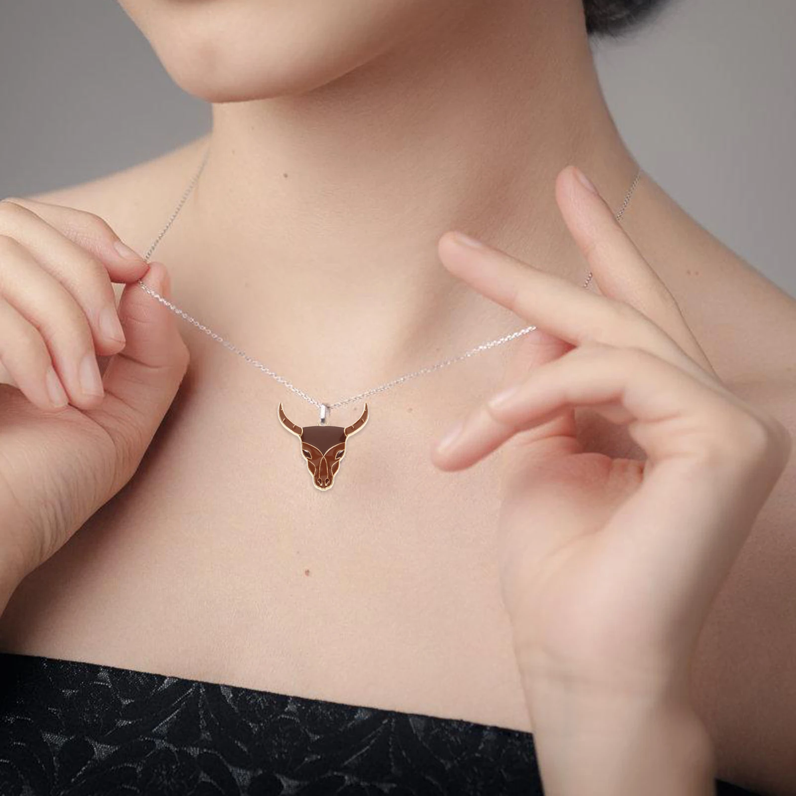 

10pcs Brown Cow Charms for Earring Necklace DIY Jewelry Crafts Alloy Animal Accessories BulkMexican charms jewelry making