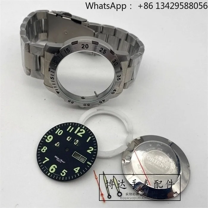 Sports case 46941 46943 all steel case coated glass 43mm large dial
