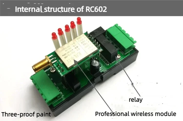 Two-way Wireless IO Module MODBUS Relay Output Long-distance 433M Communication