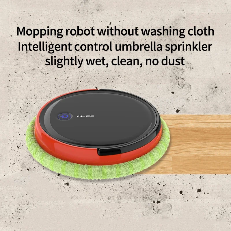 

Mopping Robot Cleaner Sweeping Machine Dry And Wet Mop 2 In 1 Washing Cloth 230 ML Large Water Tank 4000mAh For Floor No Vacuum