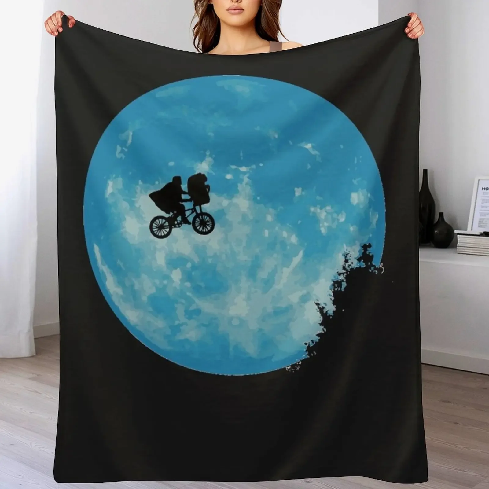 

E T The Extra Terrestrial Throw Blanket Decorative Beds Luxury Brand Decorative Throw christmas gifts Blankets