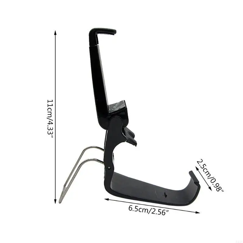 F62C Game Clips Telefoonbevestiging voor controller gamepad -houder voor telefoons mobiel clip opvouwbare klemmen