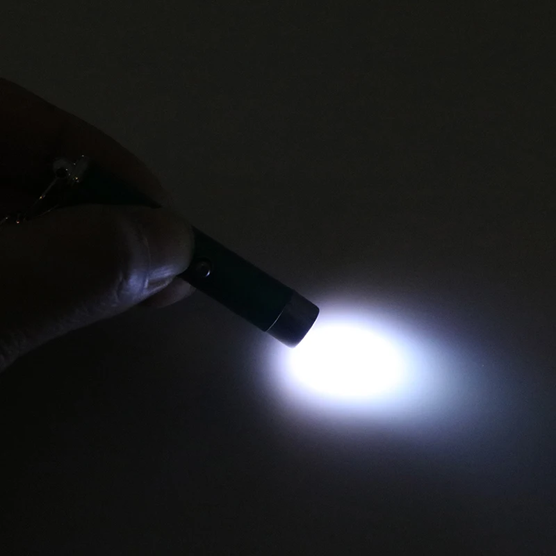 LED Keychain Mini Flashlight Bright LED Flashlight Outdoor Portable Detection Mini Pocket Lamp LED Convenient To Use