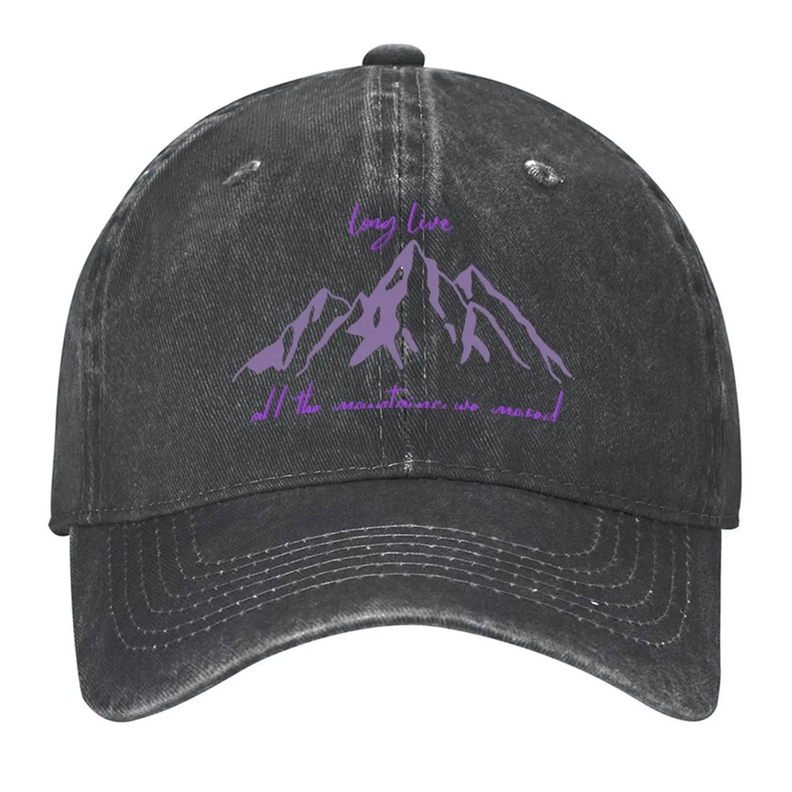

Long Live Lyrics - All The Mountains We Moved Baseball Cap Sunscreen Military Tactical Cap Rave Rugby Caps For Men Women's