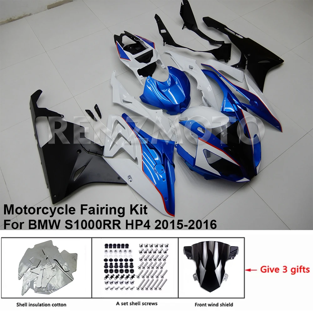 

B1015-101a Motorcycle Fairing Set Body Kit Plastic For BMW S1000RR HP4 2015-2016 Accessories ABS Injection Bodywork