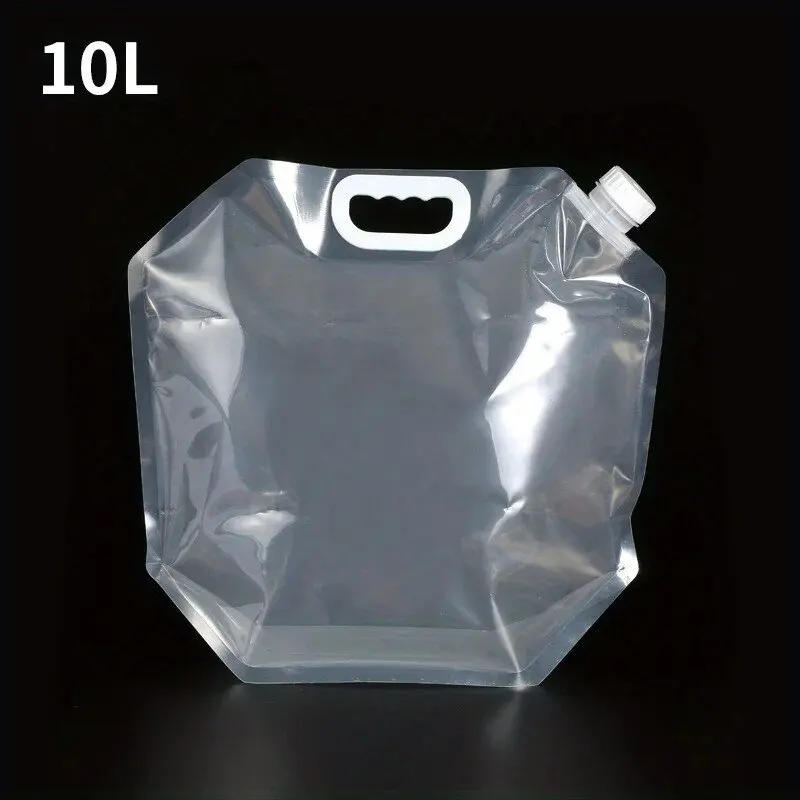 5L/10L opvouwbare watercontainer wateropslag kruik tas voor outdoor camping wandelen noodgevallen survival - afbeelding 1