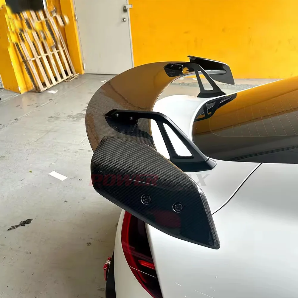 A Style Carbon Fiber Rear Trunk Wing Fits for GR Supra A90 A91 MK5 Auto Decoration Rear Wing