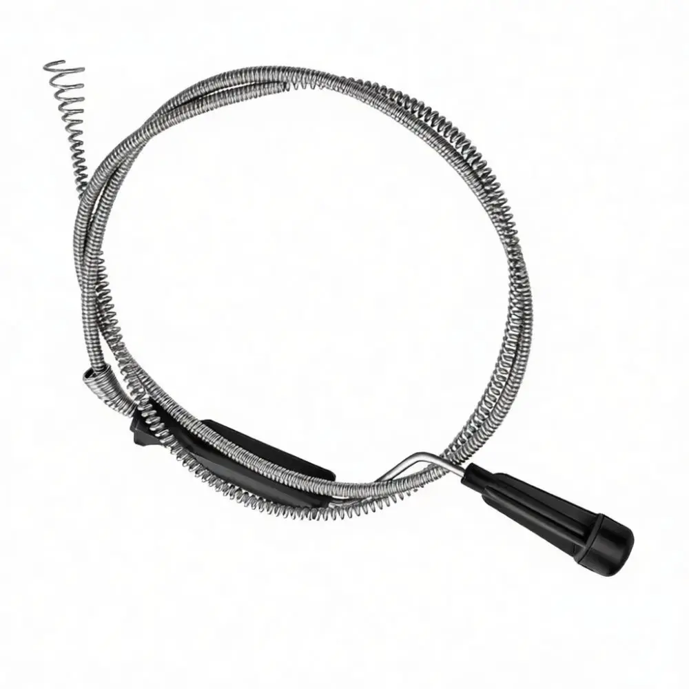 Durable Spring Steel Drain Cleaner Pipe Snake Flexible Plumbing Auger For Home Kitchen Sink Shower Toilet Clog Removal