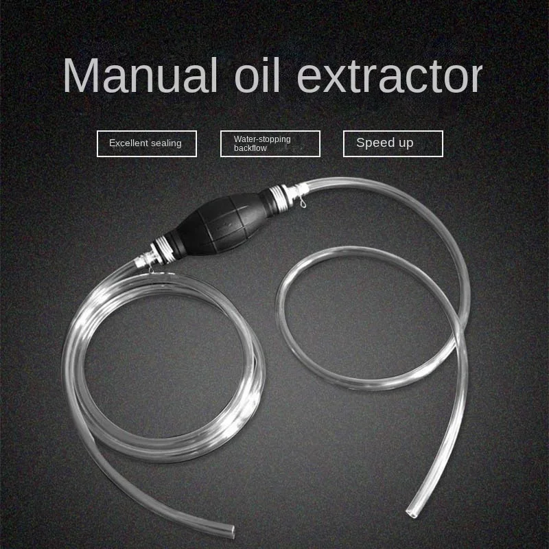 

Universal Hand Oil Pump Car Fuel Pump Manual Suction Pipe Syphon Pump Auto Engines Fuel Supply System Accessories