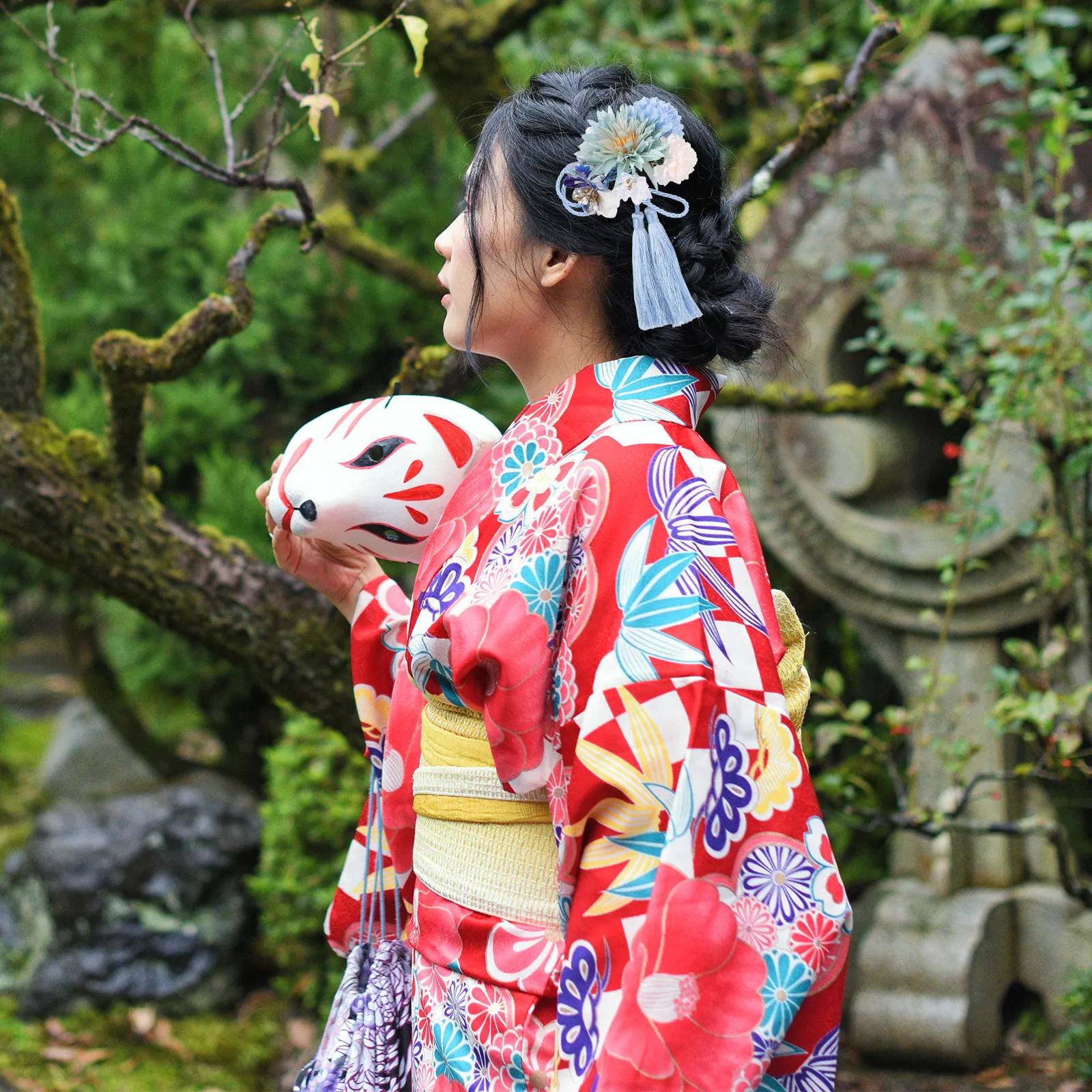 2-個和風花ヘアコーム花嫁の結婚式のヘアピンブライダルヘッドドレス女性のための軽量エレガントなパーティーダンス
