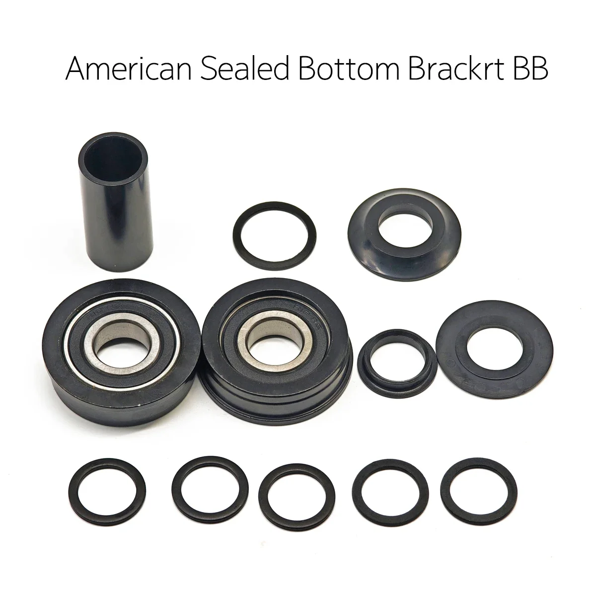 Rodamiento de pedalier sellado americano BMX BB 41.8*19*11mm, adecuado para pedalier de 19MM, carcasa de pedalier de 68mm, kits de pedalier.
