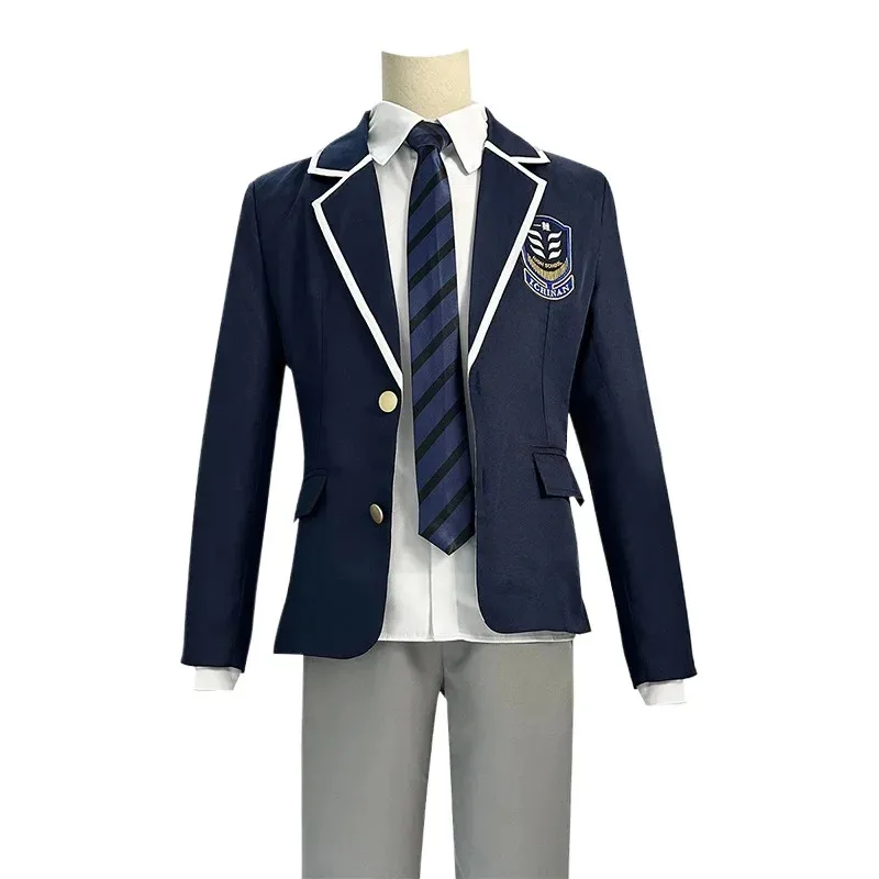 Anime Blue Lock Jersey Cos Uniforme scolastica Isagi Yoichi Costume cosplay6;d'3,h'7.b;