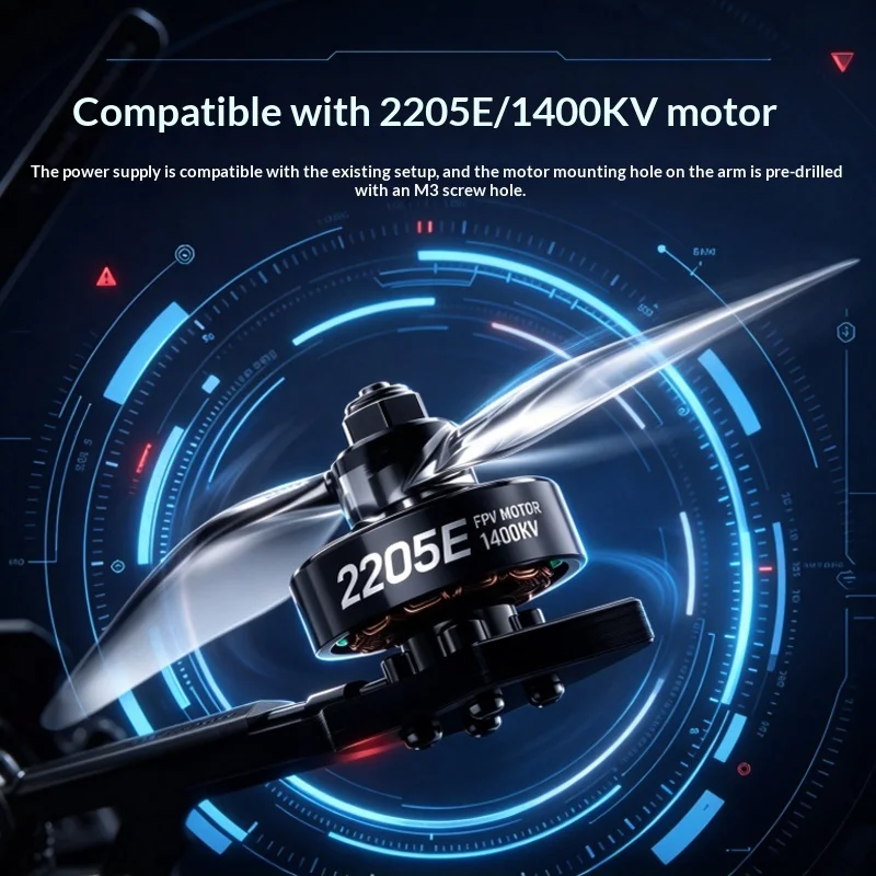 GEPRC TriPro-LR60 6 Inch FPV Drone O4 Pro 4K Camera Long Range Cinematic RC Quadcopter for Aerial Filming Hobby