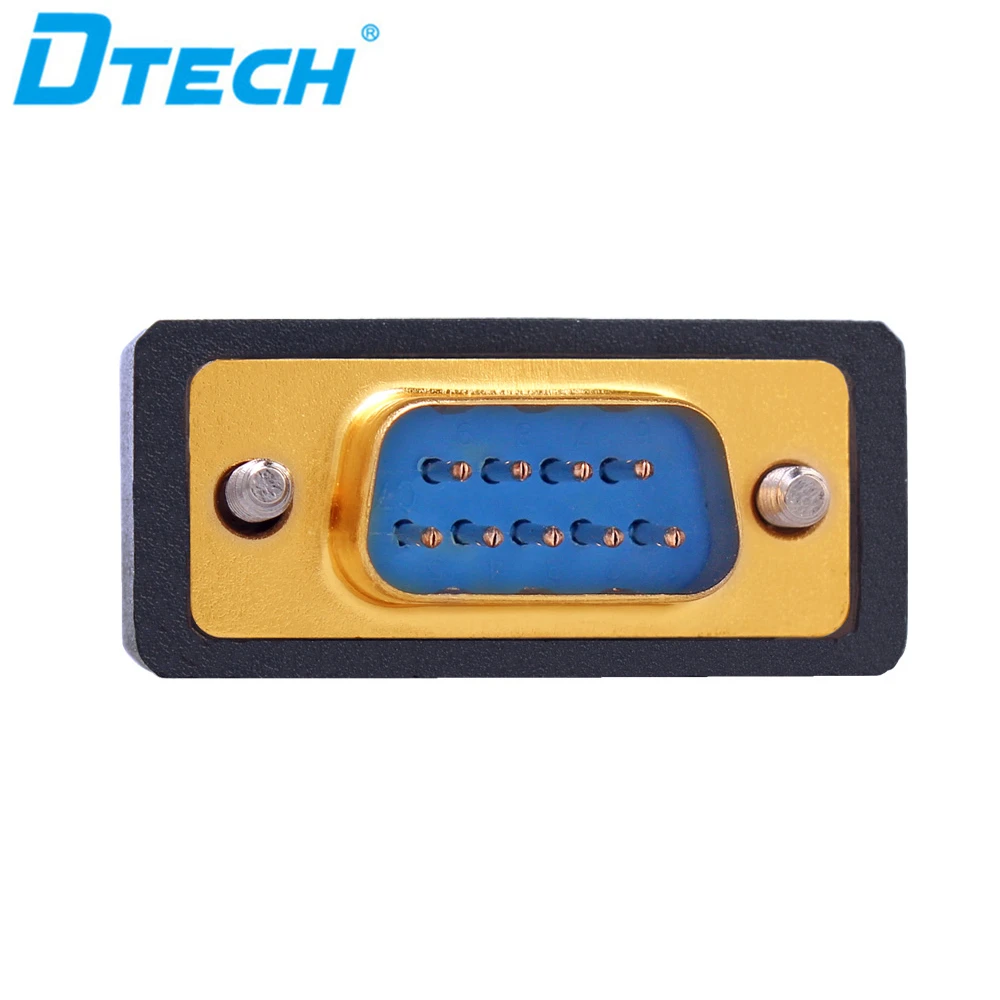 Dtech Industrial USB 2.0 to RS232 and DB25 Convertor 1.8m for Printers Serial Ports Parallel Port Device