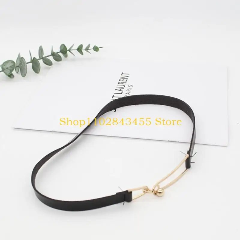 フェドーラハット用カウボーイハットバンド用の49mcハットベルト革帽子バンド西部帽子