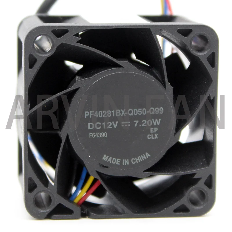 

Brand New Original PF40281BX-Q050-Q99 4cm 4028 12V 7.20W Server Power Cooling Fan