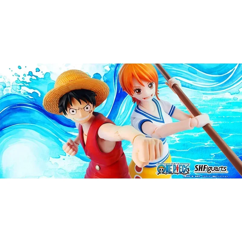 

Original Bandai S.H.Figuarts SHF One Piece Monkey D. Luffy Romance Dawn in Stock Anime Action Collection Figures Model Toys