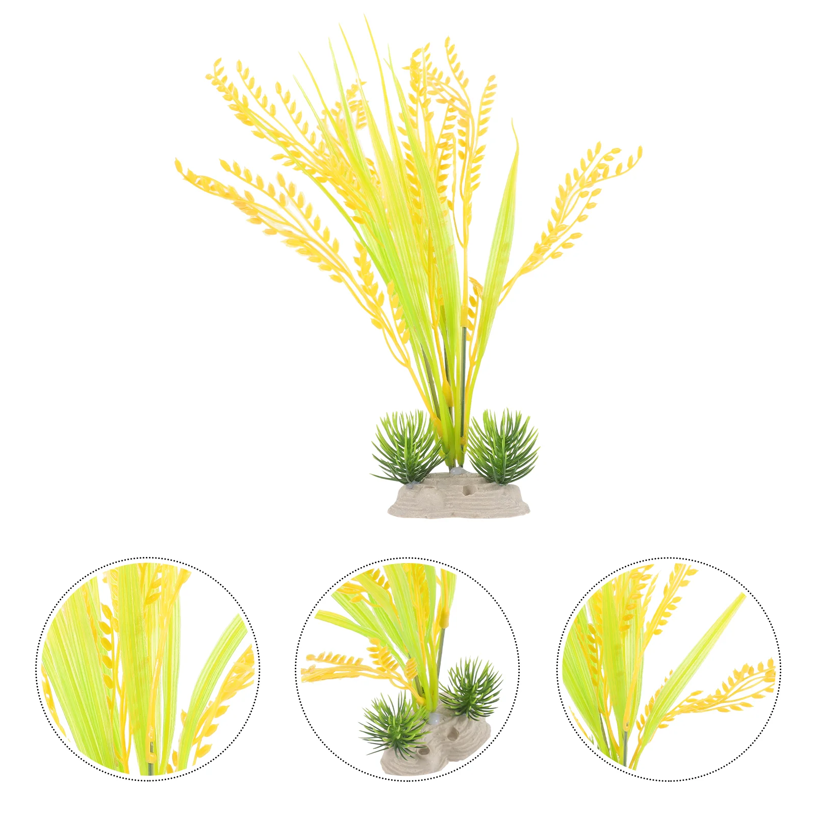 

Artificial Wheat Ear Decor Sushi Plate Decorations Food Plate Decorations Hotel Supplies Dinner Table Dish for Decoration