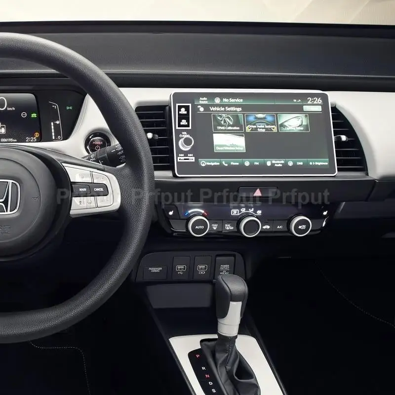Car Navigtion Tempered Glass LCD Screen Protective Film Sticker Guard For Honda Jazz 2020 car gps infotainment Dashboard