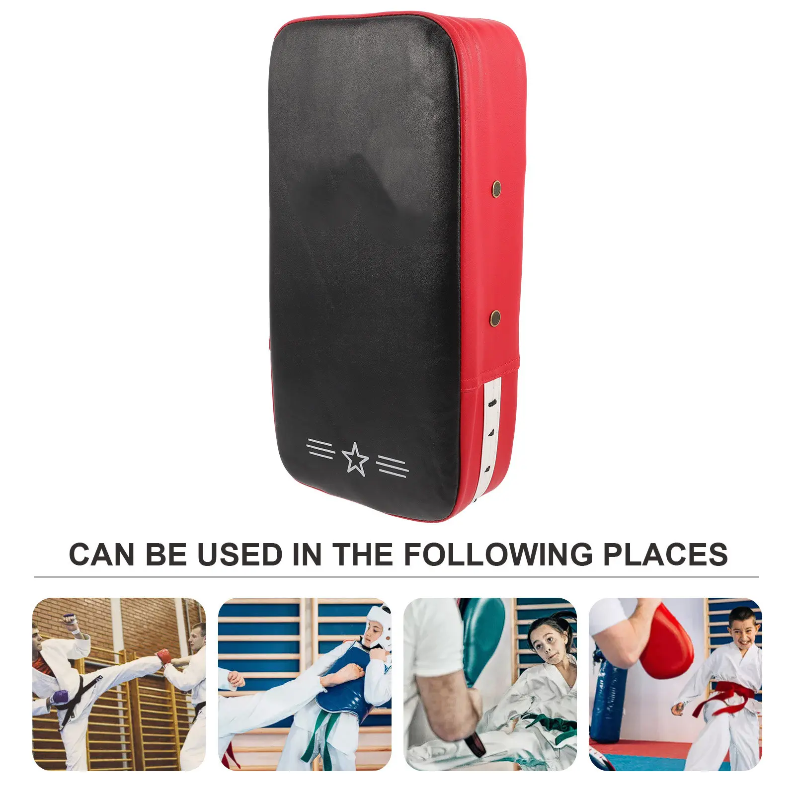 High Density Thicken Boxing Body Pad PU Cover Easy Clean Wear Resistant Kick Shield Sports Martial Arts Training