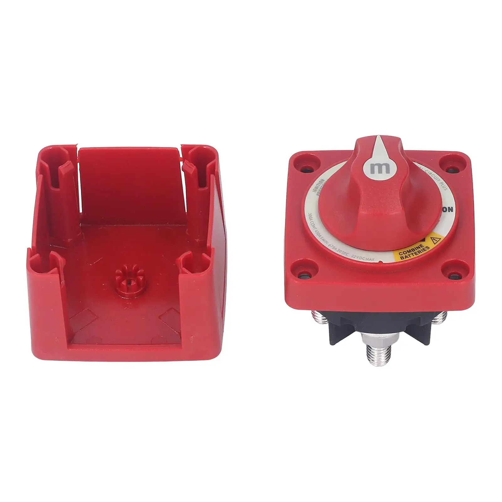 Marine Battery Disconnect Switch - Safe for rv Cutoff Switch for Efficient Power Control