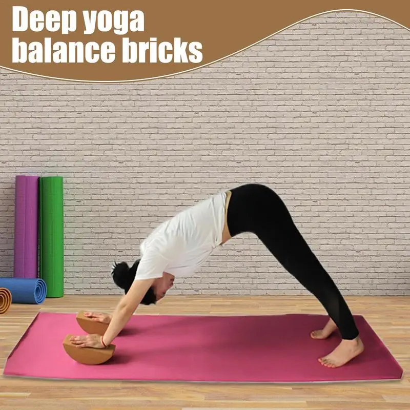 

Dance Training Block Anti-Slip Yoga Training Blocks Cork Bricks Indoor Outdoor Sports Training Workout Equipment Cork Blocks For