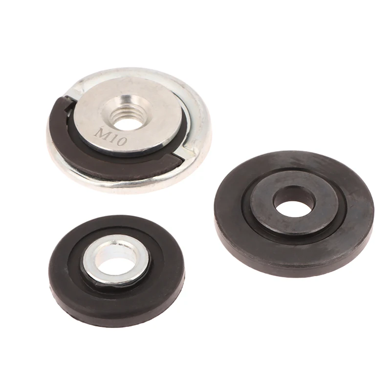 4.5Cm M10 Rilis Cepat Penggiling Sudut Pengunci Otomatis Benang Fitting Mur Flange Luar Bagian Dalam untuk Cakram Pemotong Bor 16/20/22/22.2Mm