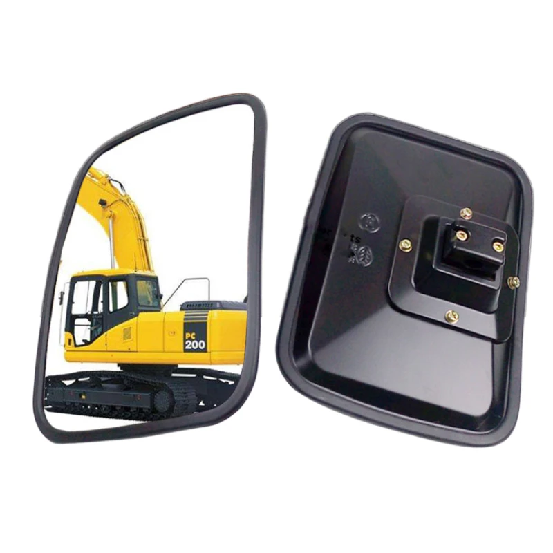 For Komatsu Excavator Accessories Pc200/210/220/240-8 Reflector Rearview Mirror Reverse Mirror Counterweight Excavator Parts