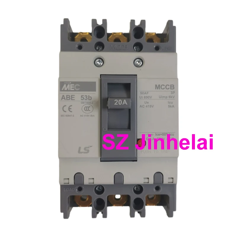 LS ABE-53b Authentic original ABE 53b Molded case circuit breaker ABE53B Air switch  3P  10A 15A 20A 30A 40A 50A