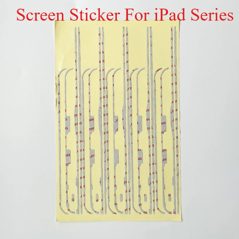 

10 шт. клейкая наклейка на рамку для iPad mini 4 Pro 9,7 10,2 10,5 Air 6 12,9 11 дюймов mini 6 ЖК-дисплей с сенсорным экраном