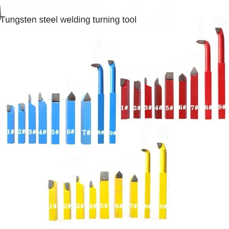 cemented carbide- turnning tools Lathe turning tool 8mm*8mm 10mm*10mm 12mm*12mm mini carbide tipped lathe cutting tool set