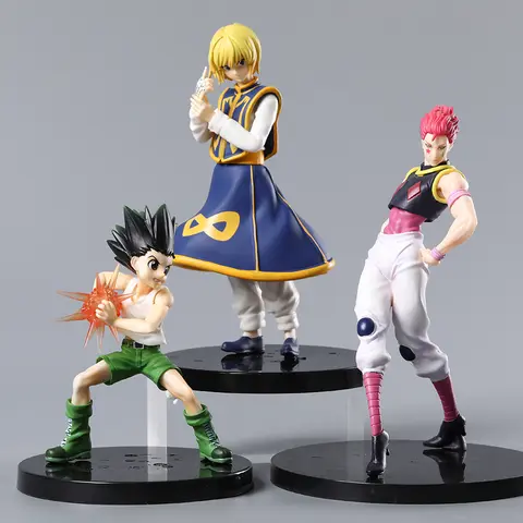 Gon Freecss Kurapika Hisoka POP UP 퍼레이드 애니메이션 컬렉션 피규어, PVC 인형 선물 장난감