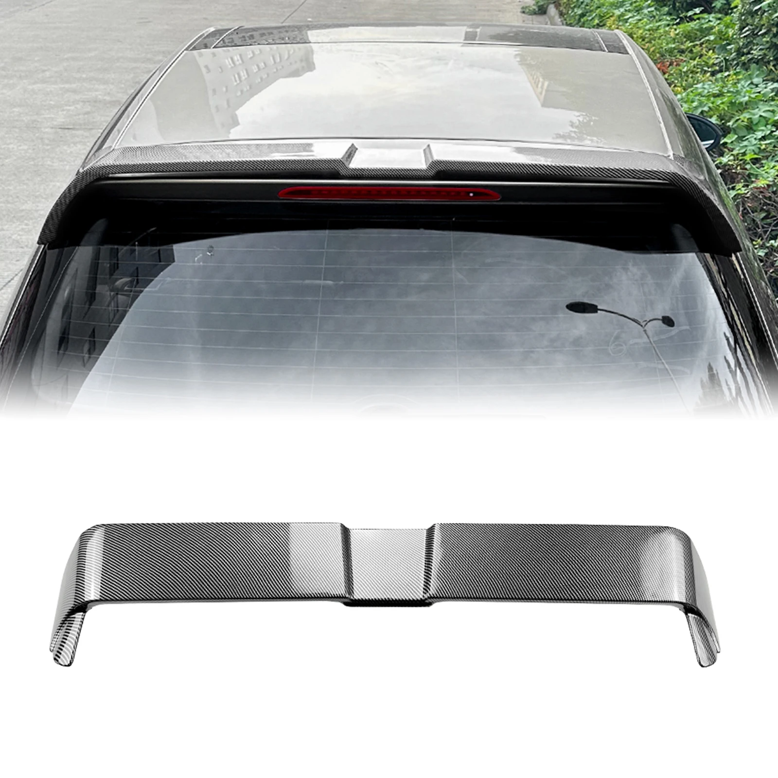 Rear Roof Spoiler Wing Lip For Volkswagen VW Golf 7 Golf7.5 MK7 MK7.5 2013-2019 Standard Version Tail Tailgate Upper Splitter