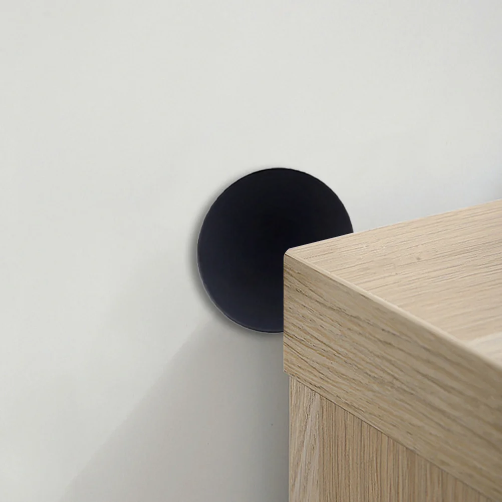 10 قطع من سدادات مقبض الباب على الحائط، واقي مصد من السيليكون ذاتي اللصق لبيئة هادئة، لا حاجة إلى حفر #2