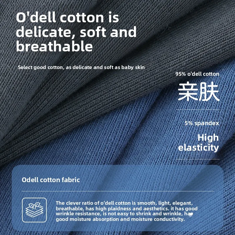 Men’s Incontinence Underwear Cotton Regular Absorbency Reusable Washable Urinary Incontinence Briefs for Prostate Surgica