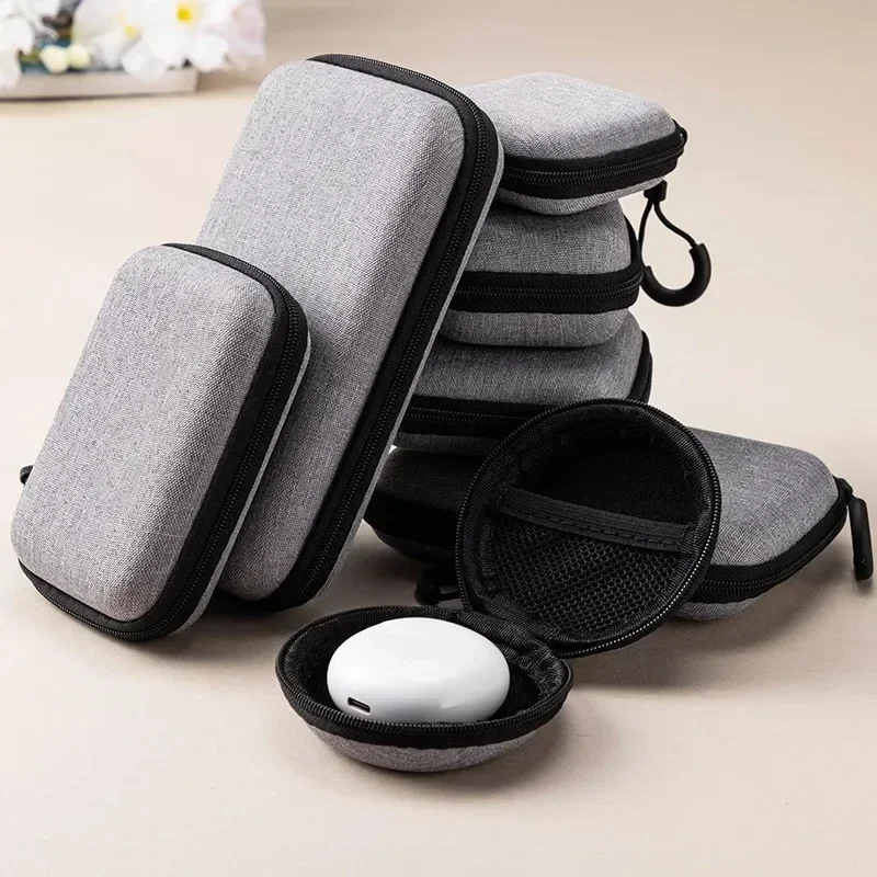 Multi-size Large Data Cable Storage Bag Portable Earphone Organizer Digital Gadget Case Charger U Disk Portable Protection Case