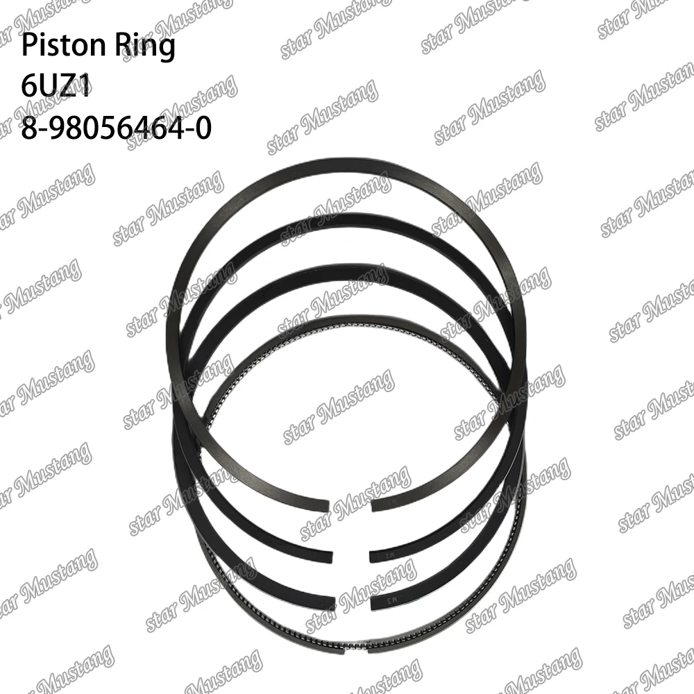 6UZ1 Piston Ring 8-98056464-0 1-87813127-0 Suitable For Isuzu Engine Parts