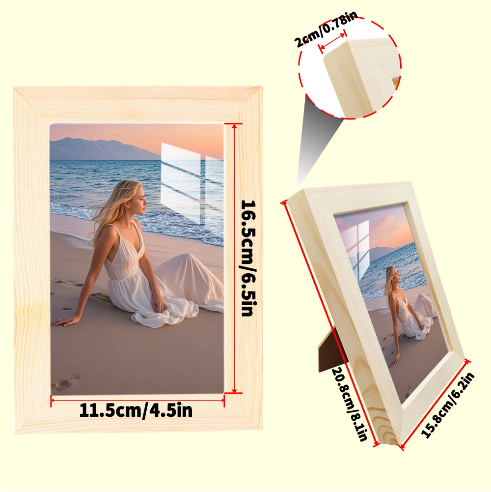 Custom Wall-Mounted Photo Frame, Personalized Gift