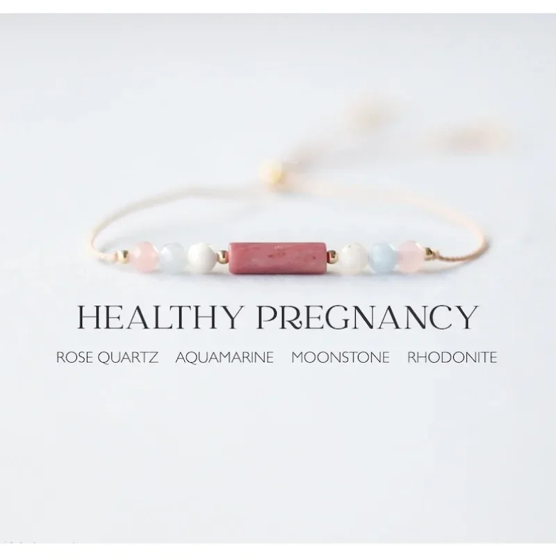 Healthy Pregnancy bracelet | Pregnancy gifts, gifts for moms, gifts for expectant moms, pregnancy jewelry gifts for her