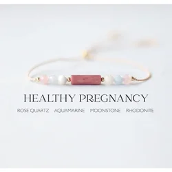 Healthy Pregnancy bracelet | Pregnancy gifts, gifts for moms, gifts for expectant moms, pregnancy jewelry gifts for her