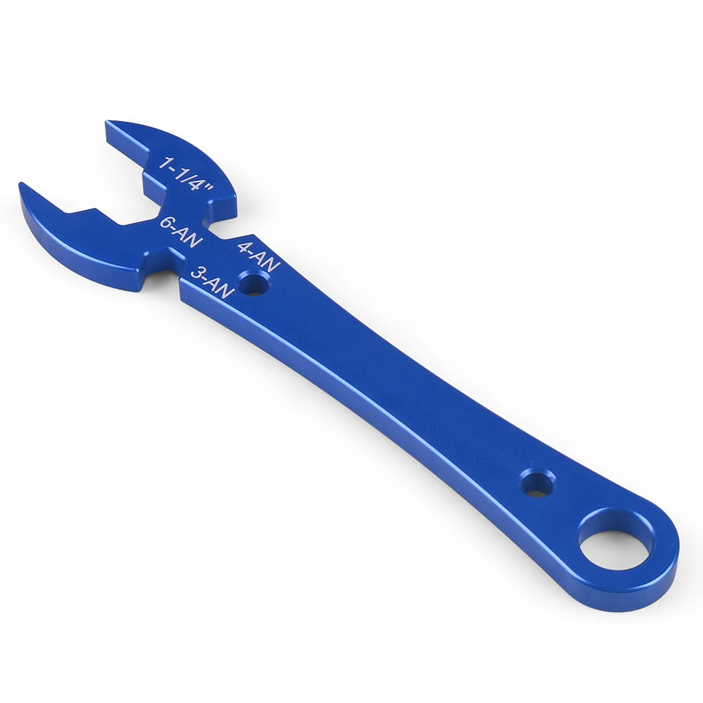 Aluminum Wrench Hose Fitting Tool Spanner AN3-AN6 3 4 6 an And 1-1/4 Inch for Automotive And Engineering Applications