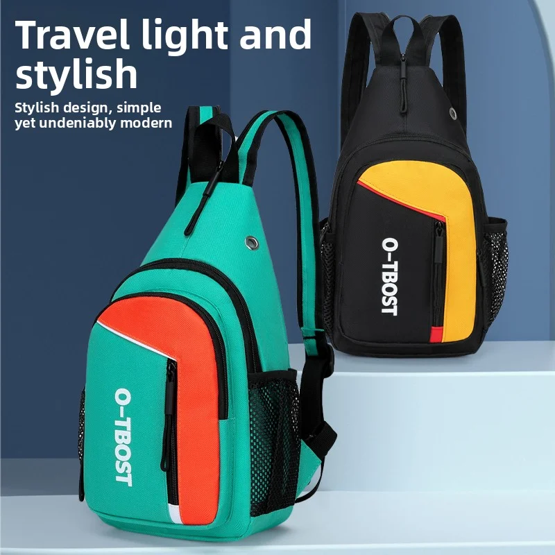 

Lightweight Crossbody Bag for Men, Oxford Fabric, Casual Shoulder Bag, Versatile, Large Capacity, Fashionable Chest Bag