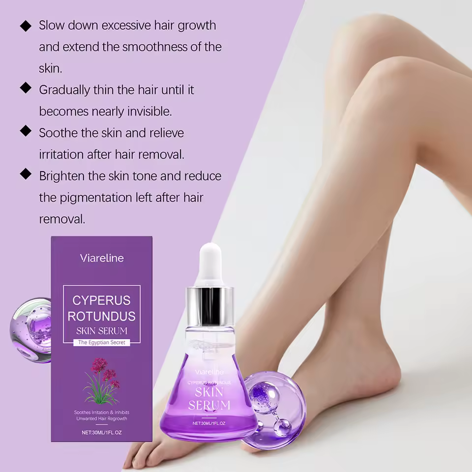 Cyperus Rotundus After Shave Care Serum 30ML Women Smooth Skin Moisturizes Soft Serve Hair Removal Shave Oil After Shave Oil
