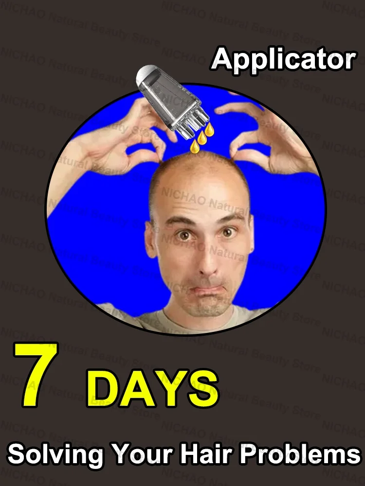 

7 Days Fast Hair Growth Essential Loss Regrowth Treatment Strengthens Hair Nourishes Scalp Light Weight Non Greasy