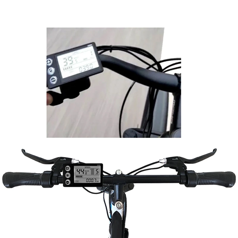 Dashboard Controller 24V 36V 48V 60V S866 Waterproof 6PIN Electric Bike LCD Display For Electric E-Bike Scooter