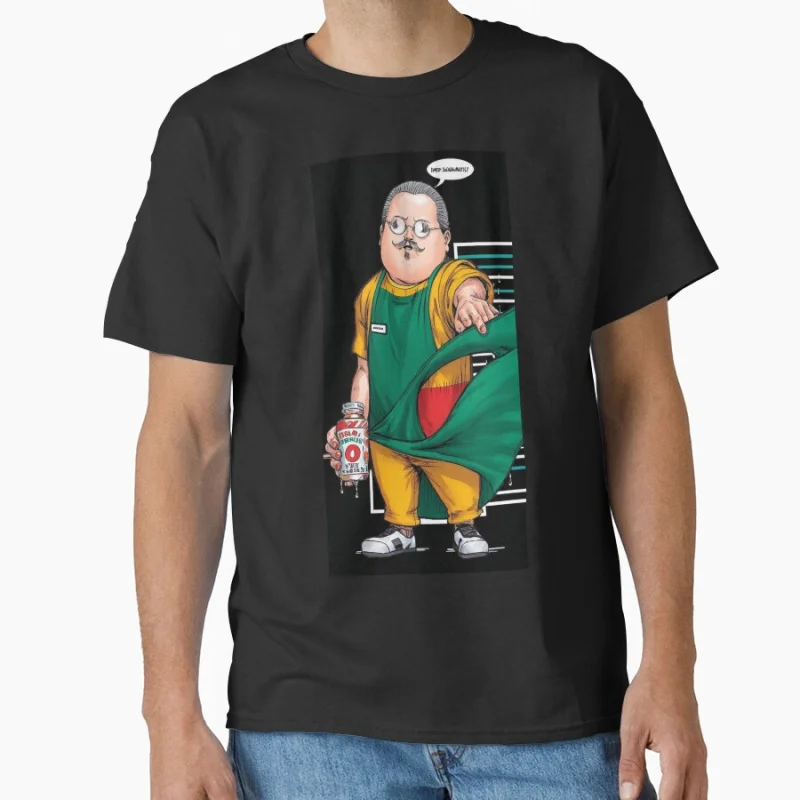 

80s Manga Taro Sakamoto Days Anime t shirt for men Large size Tops S-6XL 100% cotton mens Clothes