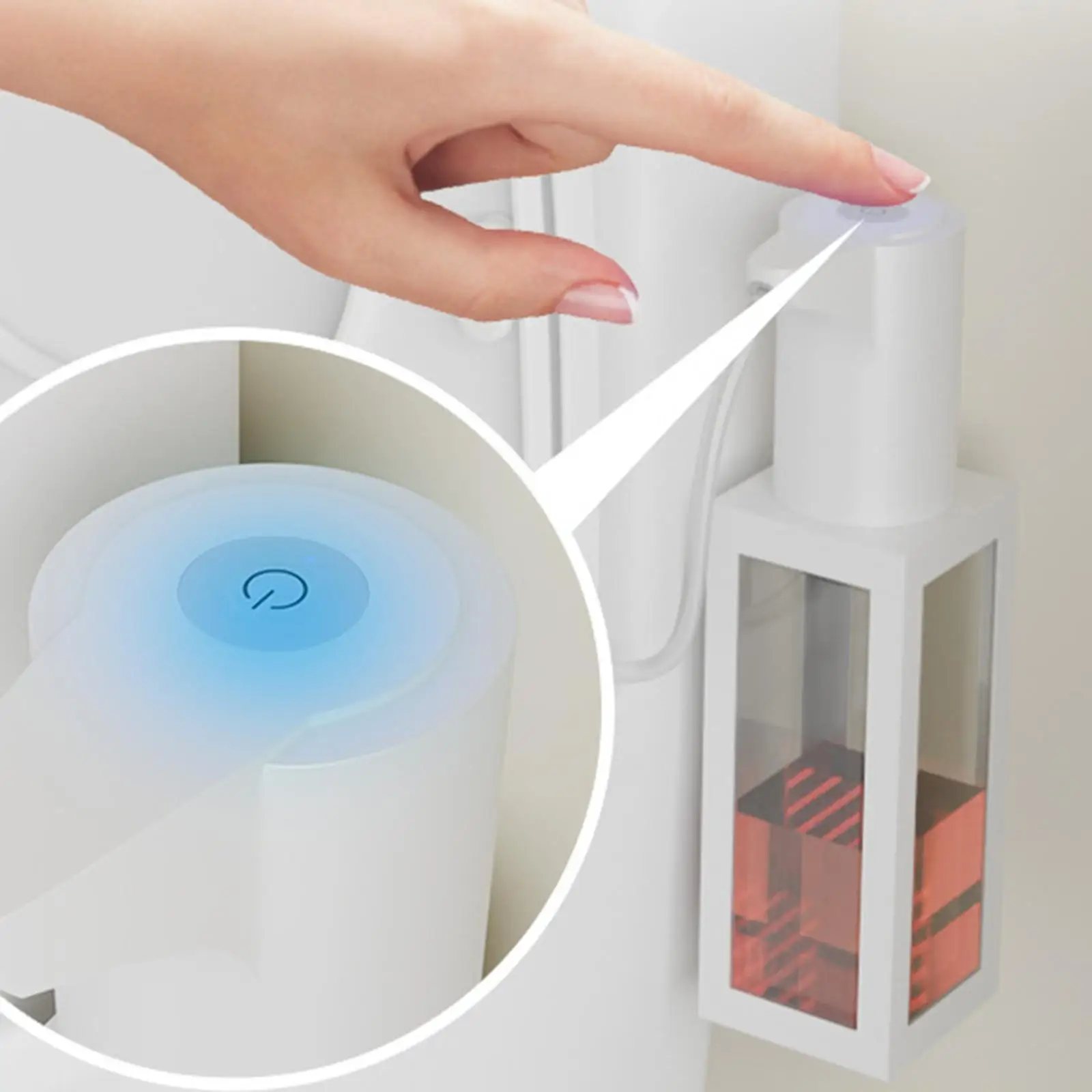 

Toilet Bowl Cleaning System Toilet Cleaner Machine Portable Easy to Use Powerful Cleaning for Apartment Public Occassions RV