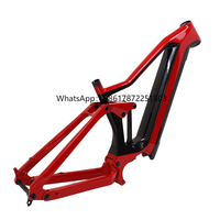 New Arrivals Electric Mountain Bike Carbon Frame E-MTB 29ER Bafang Motor M510/M500/M600 Full Suspension Ebike Frame