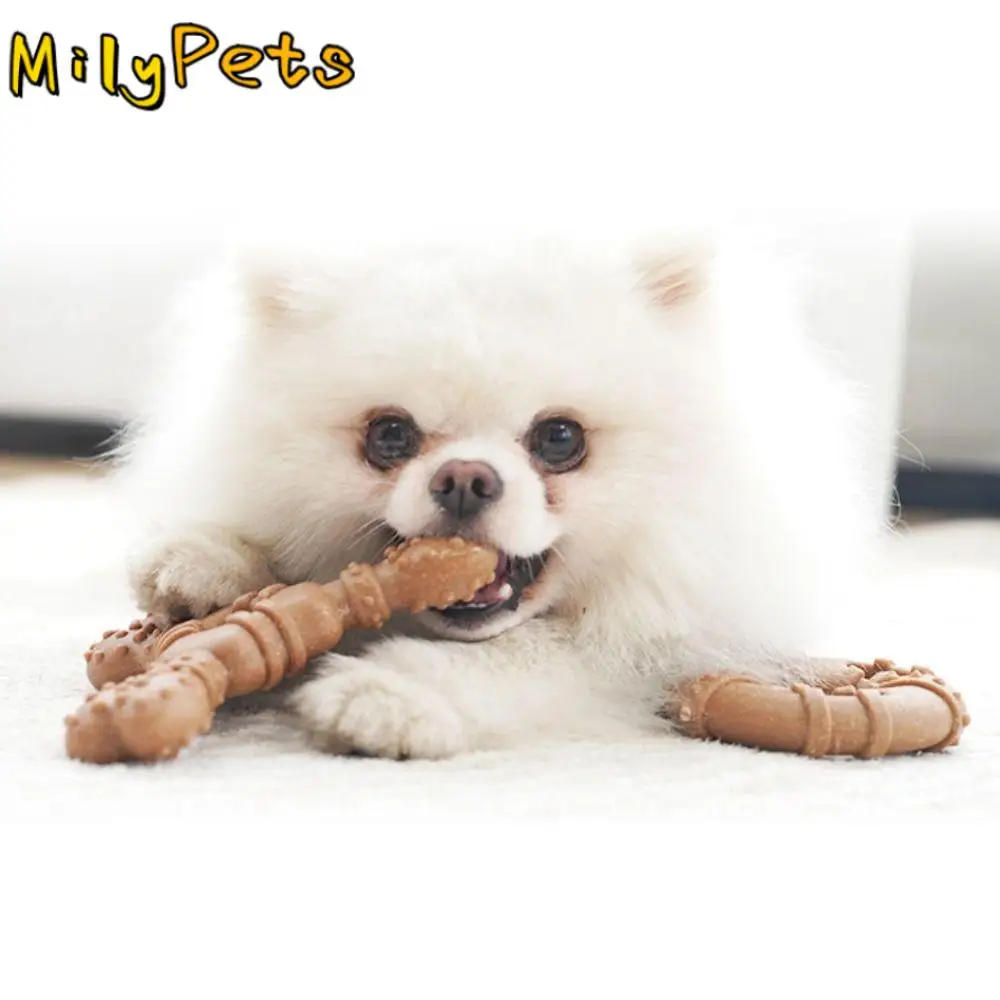 

Bite Resistant Dog Grinding Stick Self Fun Relieve Boredom Pet Training Toy Tough Clean Teeth Dog Teeth Cleaning Stick