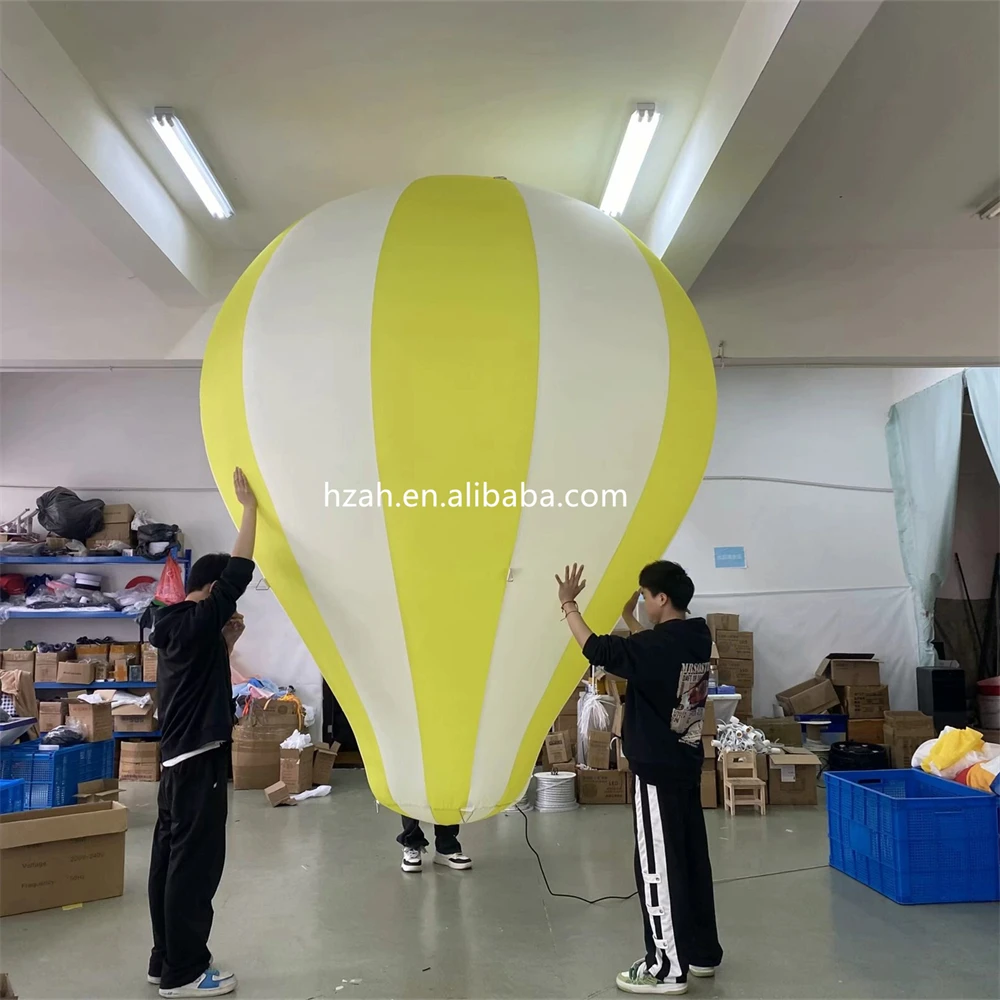 Hurtowy, dmuchany balon na ogrzane powietrze do reklamy zewnętrznej i dekoracji imprez.